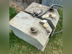 Two diesel fuel tanks