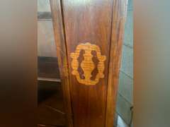 Vintage china cabinet. Needs repaired. 63”t x 39.5” w x 14” d.