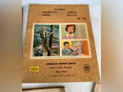 Old Boone County Fair books, telephone directory, Rural route almanac