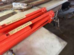 Foldable sawhorses