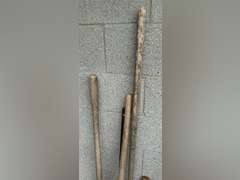 Shovel, pitchfork, rake, pickax