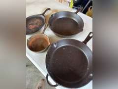 Cast-iron skillets