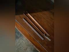 Vintage china cabinet. Needs repaired. 63”t x 39.5” w x 14” d.