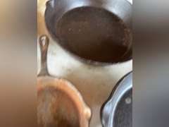 Cast-iron skillets