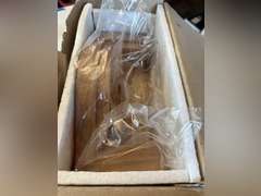 Mantle clock still in the box, we did not remove from box