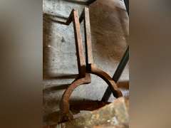 20” x 19” d Andirons.
