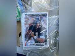 7 Boxes & 3 sandwich bags of collectible football cards.