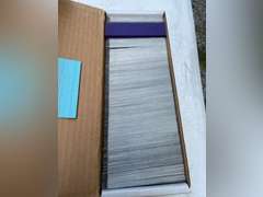 7 Boxes & 3 sandwich bags of collectible football cards.