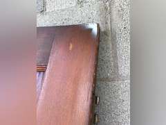 3  wood doors, 72” t x 24” w., with hardware.