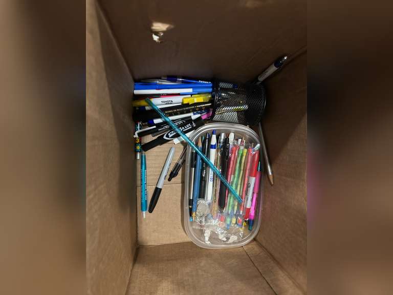 Misc Office Organizers, Ink Pens, and Markers