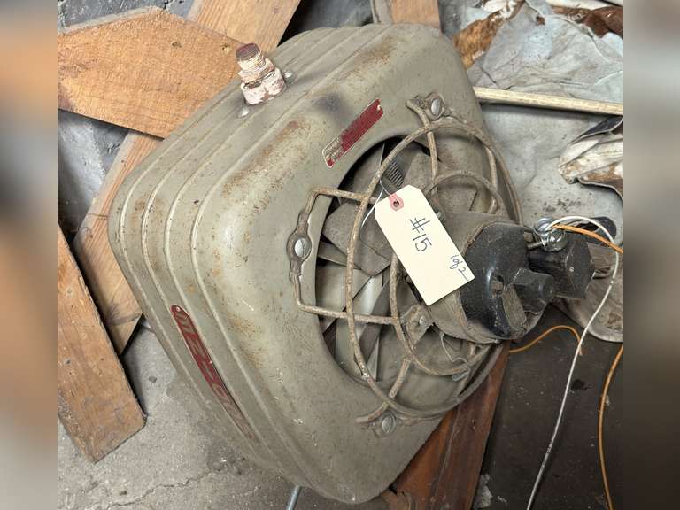Fans- Condition Unknown other than what you can see. This item is extremely heavy. The buyer is fully responsible for bringing their own manpower and equipment to load; we will not have staff to help.