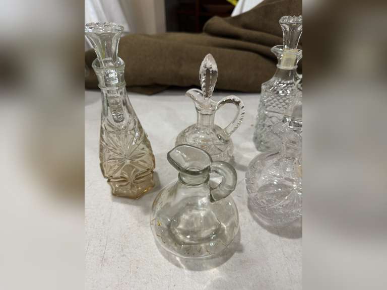 Glass Bottles with Stoppers