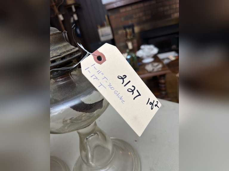 Two oil lamps