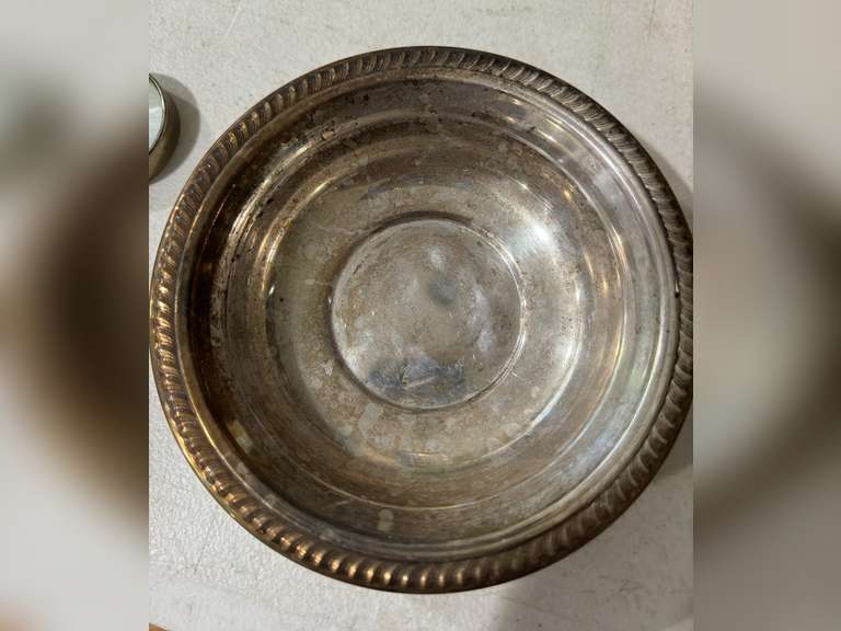 Silverplate Pieces with Misc Other Pieces