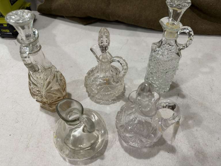 Glass Bottles with Stoppers