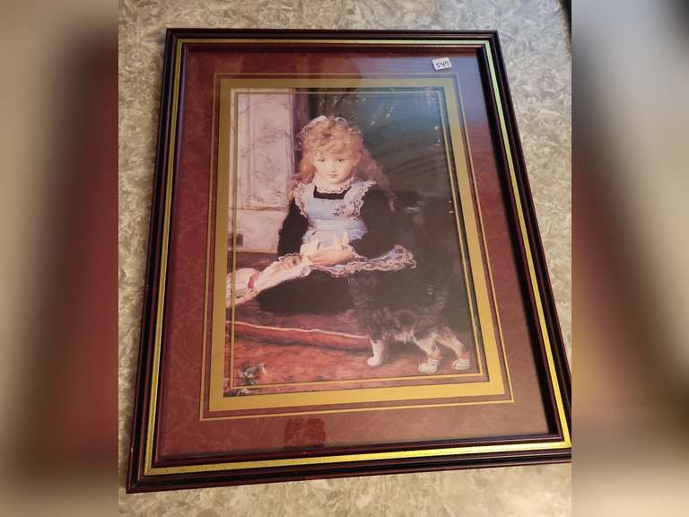 2 Framed Wall Art Pieces - possible Home Interior
