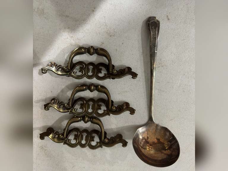 Silverplate Pieces with Misc Other Pieces