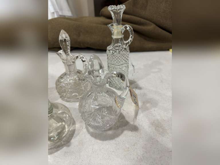 Glass Bottles with Stoppers