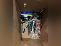 Misc Office Organizers, Ink Pens, and Markers