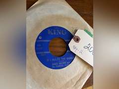 James Brown on King record label and Leslie Gore 45 vinyls