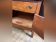 Wash stand. bottom doors need hardware. 51”t x 30” w x 16.5”d.