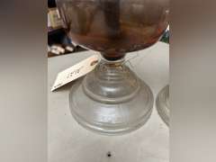 Two oil lamps