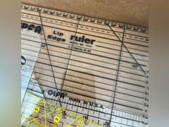 Pattern board, Tapestries and sewing supplies.
