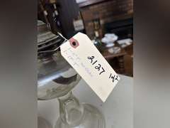 Two oil lamps