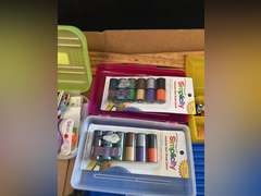 Large lot of sewing supplies.