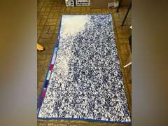 Vintage quilt with feather pillow. Quilt is 82” x 76”.