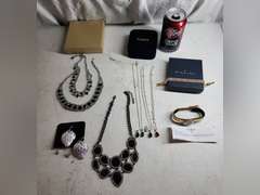 Assorted costume jewelry