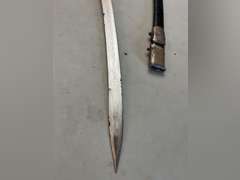 Sword in sheath, 36” long.