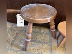 3 Legged stool and small stool.
