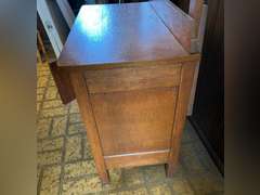 Wash stand. bottom doors need hardware. 51”t x 30” w x 16.5”d.