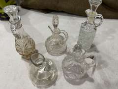 Glass Bottles with Stoppers
