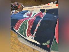 Pattern board, Tapestries and sewing supplies.