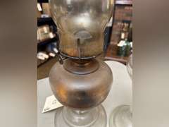 Two oil lamps