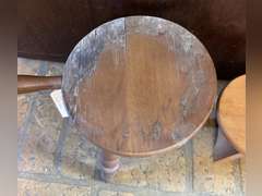 3 Legged stool and small stool.