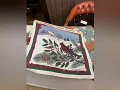 Pattern board, Tapestries and sewing supplies.