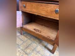 Wash stand. bottom doors need hardware. 51”t x 30” w x 16.5”d.