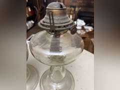 Two oil lamps