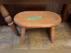 3 Legged stool and small stool.