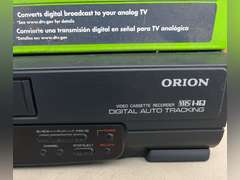 Orion Digital VCR (no remote ) & Insignia Converter Box. Appears new in box.