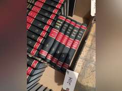 Appears to be a complete set of Colliers encyclopedia