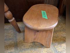 3 Legged stool and small stool.