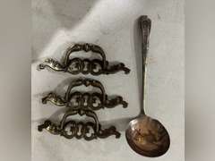 Silverplate Pieces with Misc Other Pieces