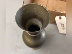 Decorative brass items.