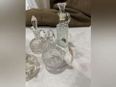 Glass Bottles with Stoppers