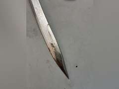 Sword in sheath, 36” long.