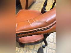 Vintage rolling desk chair
